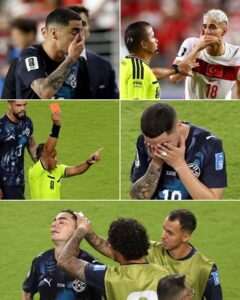 Almirón Makes Unwanted History After Red Card for Mouth-Covering Incident in World Cup Clash IMG 1272