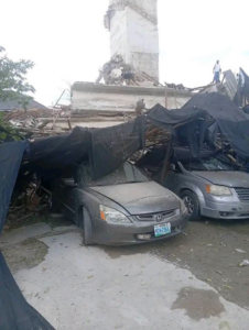 Many Feared Dead as Three-Storey Building Under Construction Collapses in Port Harcourt IMG 1459
