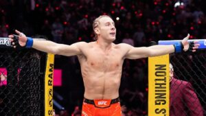 UFC 329: The Next Moves for Holloway, Pimblett, Bautista, Royval and Green 012426 Paddy Pimblett Pre Fight HERO GettyImages 2258041394