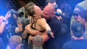 Ronda Rousey Renews Criticism of UFC Executive Hunter Campbell 16 2026 los angeles california usa ronda rousey
