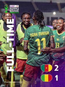 Ngah Manga Brace Steers Cameroon to Hard-Fought WAFCON Victory Over Mali FB IMG 1785365892225
