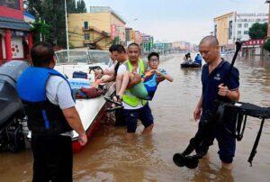 Cars Swept Away, Streets Turn to Rivers as Floods Ravage Northern China IMG 2261