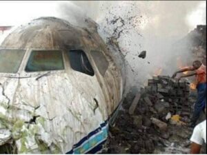 VIDEO: 68 Passengers Escape Death as Enugu Air Plane Crashes at Benin Airport IMG 2765