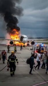 VIDEO: 68 Passengers Escape Death as Enugu Air Plane Crashes at Benin Airport IMG 2766