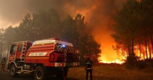 Wildfires Force Mass Evacuations, Disrupt Travel Across France and Spain IMG 2929