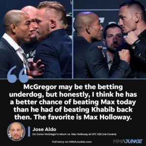 Jose Aldo Backs Max Holloway to Beat Conor McGregor at UFC 329 images 2026 07 07T133204.557