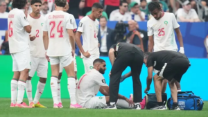 Morocco Suffer Saibari Blow Ahead of World Cup Quarter-Final Against France morocco s ismael saibari receives medical attention during canada clash 1783578095867 1280x720 1