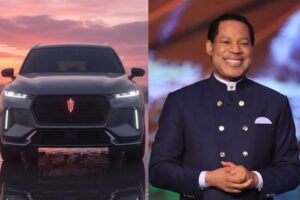 WATCH: Pastor Chris Oyakhilome unveils stunning lineup of Tsion electric cars IMG 3768