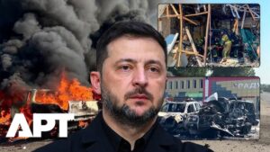 Russian Missile Attack Kills 10 in Northeast Ukraine as Zelensky Vows Response hq720 17