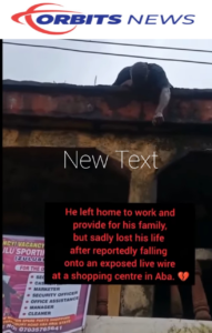 Aba: Artisan Dies After Falling Onto Live Wires 20260923 081913