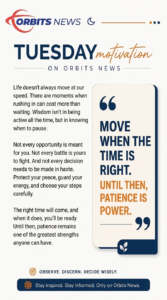 Tuesday Motivation | Orbits News 491060229 1788255402237409