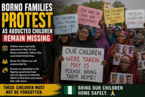 130 Days in Captivity: Borno Parents Threaten Abuja Protest IMG 4483