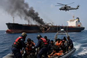 India Reports One Sailor Missing After Gulf Tanker Attack Indians Missing US Strikes Oman 1024x683 1