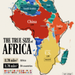 The True Size of Africa Site