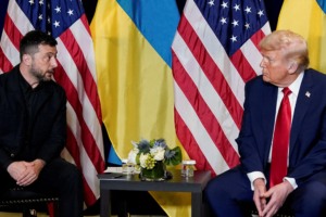 Zelenskyy Plans September Meeting With Trump Over US Missiles TrumpZelensky DB 10172025 A