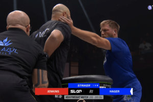 Former WWE Star Jack Swagger Suffers Bizarre Power Slap Loss jack swagger power slap
