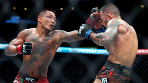 UFC 331 Full Results: Joshua Van Retains Flyweight Title in Los Angeles joshua van pantoja action