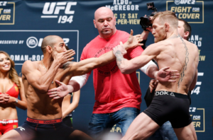Jose Aldo Reveals the Real Reason He Cried After McGregor Loss 007 Jose Aldo and Conor McGregor.0.0.1453291152