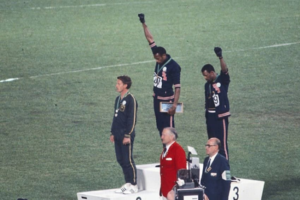 1968 Olympics Black Power salute 798