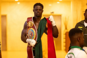 Ghanaian Freezy Macbones Wins WBO Africa Light Heavyweight Title IMG 4969