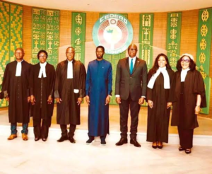 ECOWAS Court Elects Liberian Justice Brumskine as President IMG 5434
