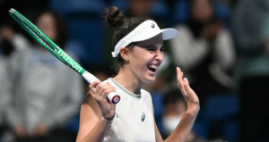 Teenage Star Stuns Naomi Osaka in Tokyo Upset Pohankova R2 Rie Kikuchi