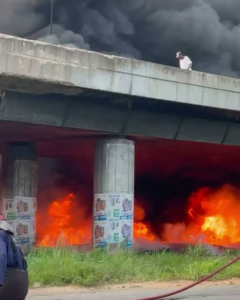 Two Suffer Severe Burns as Diesel Tanker Falls Off Otedola Bridge in Lagos images 2026 10 20T061731.286