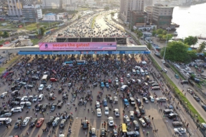 nigeria protests end sars police brutality lekki toll gate