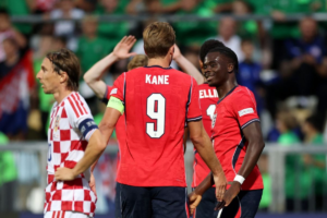 England Thrash Croatia 7-0 as Tuchel Hails Kane, France Rally Through Olise Brace saka and kane england 1200x800 1