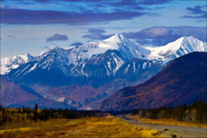 TODAY IN HISTORY - 1st Oct, 2026 - ORBITS NEWS valley mountainside views yukon territories canada spectacular drive whitehorse to haines junction fall 104626140